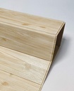 Placa Decorativa 3D Autoadhesiva 70cm x 77cm Betas Madera Clara