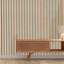 Revestimiento WPC Interior Roble - 2.90mts x 16.9 cm x 2.9 cm - Harsen