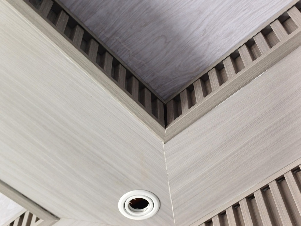 WPC Angulo Interior Gris Nuevo 25mm x 25mm x 2.9m Harsen