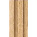 WPC EPS Interior Simil Madera Marrón Claro 20mm x 12cm x 2.8m