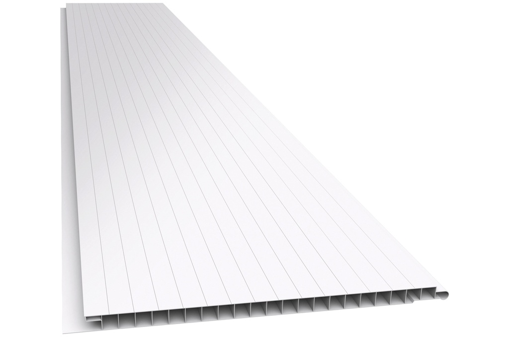 PVC Cielo Raso Blanco - Plasbil 9mm x 25cm x 5.95m Rígido
