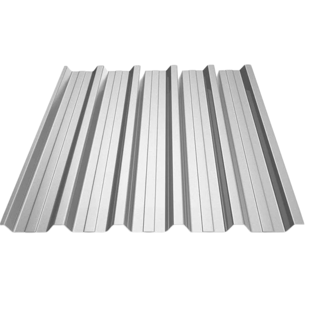 Chapa Techo Aluminizada - Cal 26 / 0,40mm - Trapezoidal 95cm Util - ADL