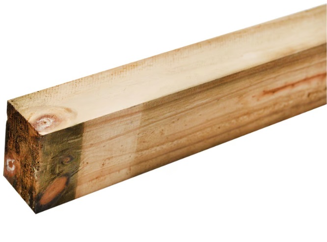 Alfajía Tirante Madera Pino CCA 2'' x 2'' x 4m 2279614