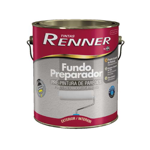 Pintura Fondo Sintetico Blanco Bloqueador Mancha 0,9L Renner
