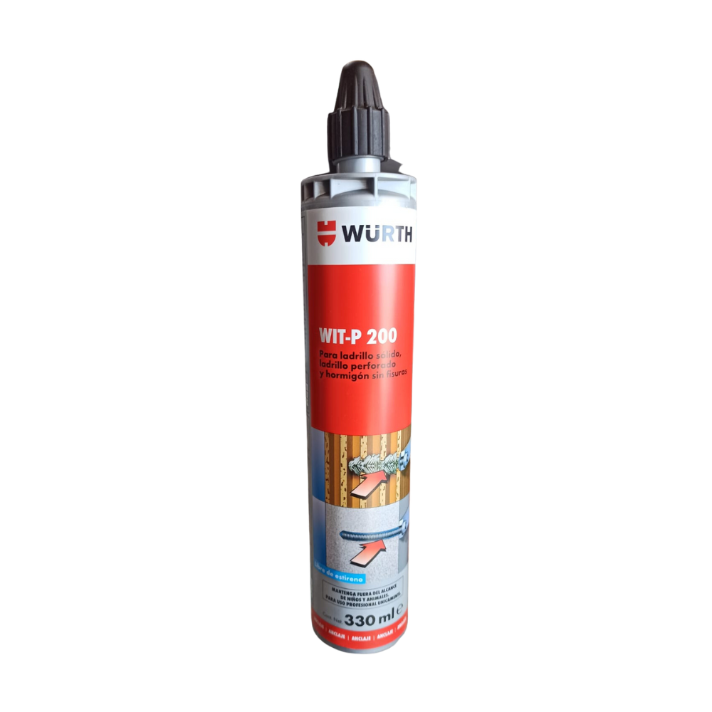 Anclaje Químico 2K WIT P200 x 300ml - Wurth