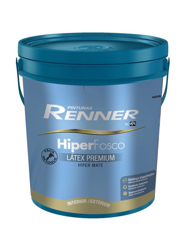 Pintura Extravinil Hiper Latex Premium - 18 L - Renner RE8801.45
