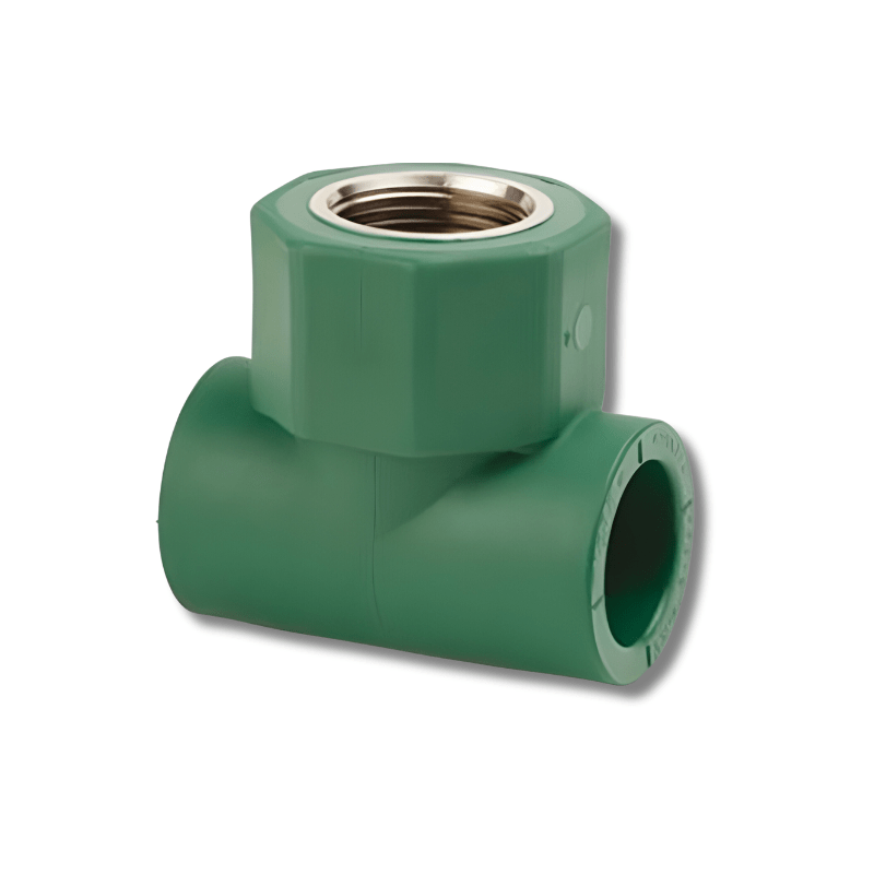 TEE Termofusión 20mm x 1/2`` Inserto Hembra Nicoll