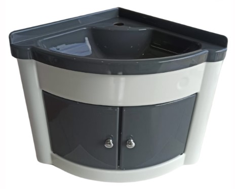 RV Lavatorio de Pared Esquinero - Lavamanos PVC - GR-Y405C
