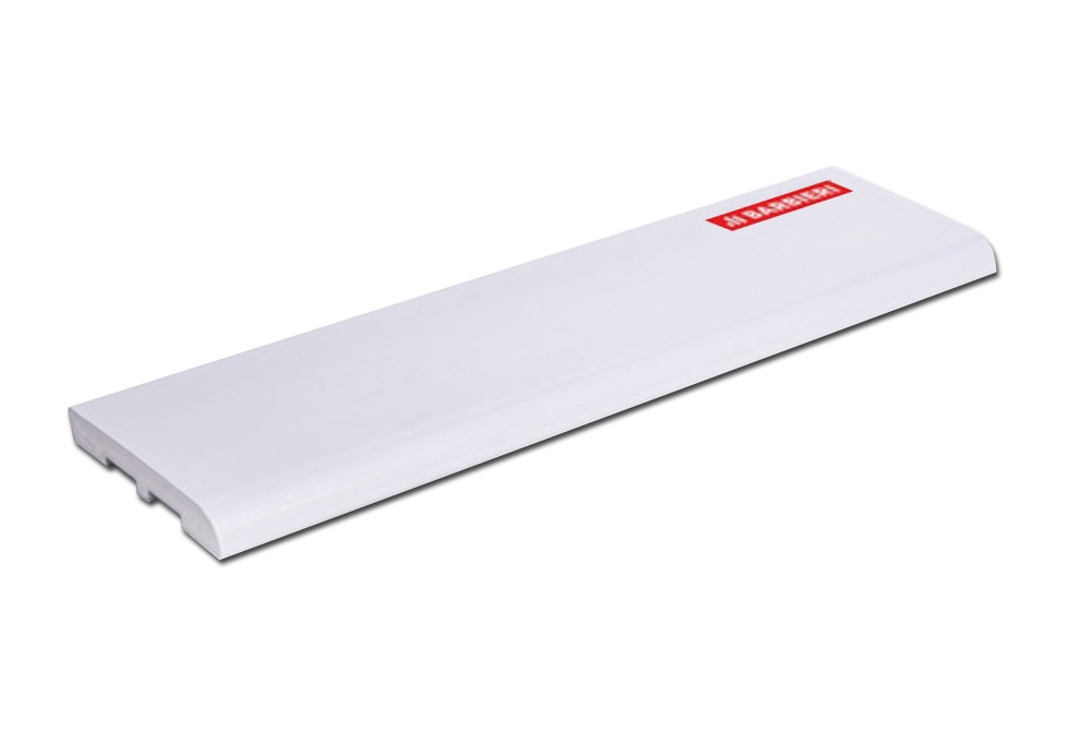 Zocalo PVC Classic Blanco 12mm x 80mm x 3 m - Barbieri