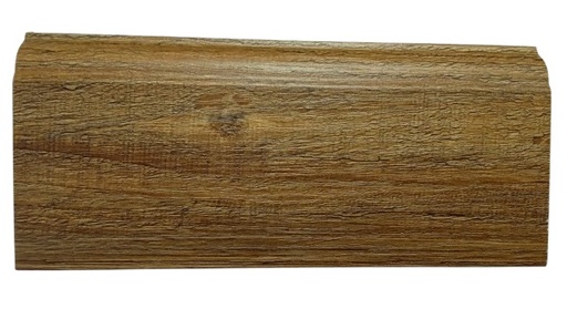 [102321] Zocalo de PVC 15mm x 80mm x 2,4m Simil Madera 6045-1