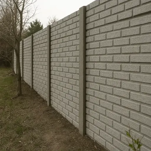 [102292] Placa Muro Hormigón 2m x 33cm x 40mm - Cierre Ladrillo