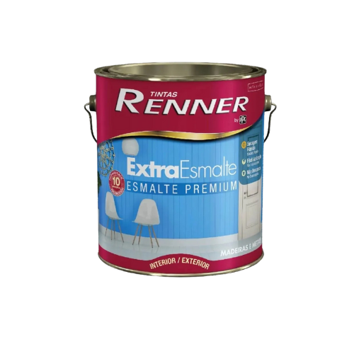 [102049] Pintura Extra Esmalte Sint. Aluminio 3,6 L Renner Aluminio