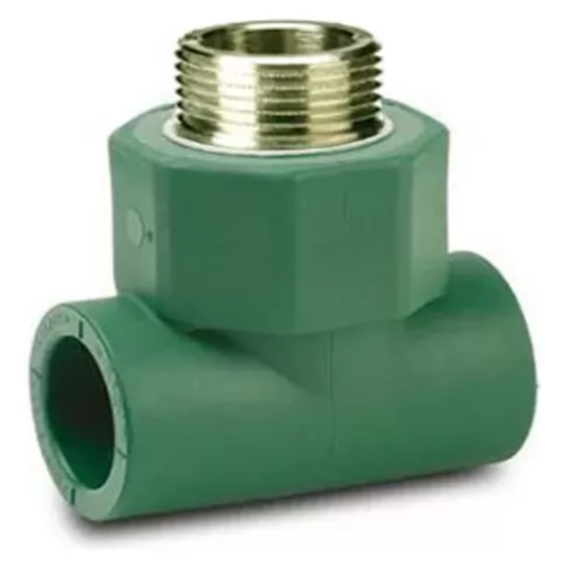 [101937] Tee Termofusion Inserto Macho 20mm x 1/2`` - Nicoll