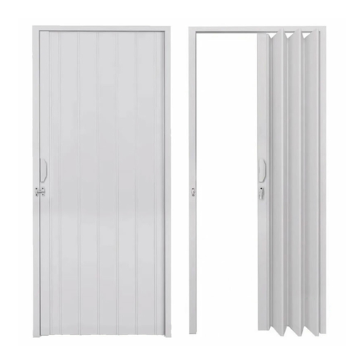 [101882] Puerta PVC Plegable Plasbil Blanca - 2,1m x 70cm