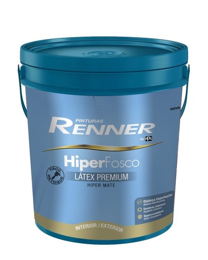 [101348] Pintura Extravinil Hiper Latex Premium - 18 L - Renner RE8801.45