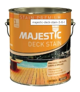 [101137] Protector Madera Majestic Stain Deck - 3.6 L - Cedro