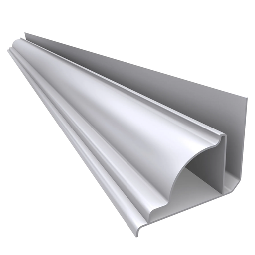[101105] PVC Perimetral Media Caña Blanca x 6m - Plasbil - Premium