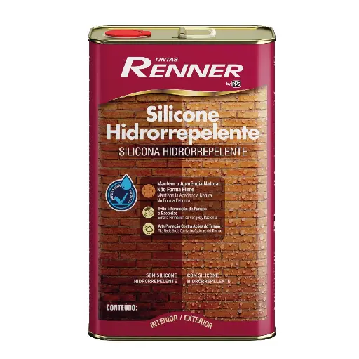 [100797] Pintura Hidrorepelente al Agua Silicona Transparente x 5 L