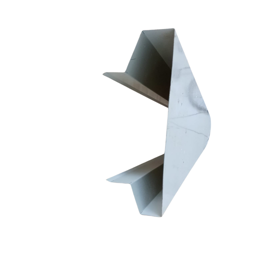 [100694] Lateral Gotero Doble Iso-Panel 100mm x 3m Blanco MID