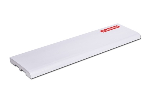 [100324] Zocalo PVC Classic Blanco 12mm x 80mm x 3 m - Barbieri