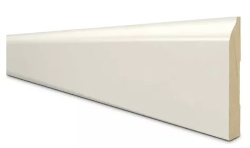 [100322] Zocalo 623 MDF 12 x 82 x 3.66mt Blanco