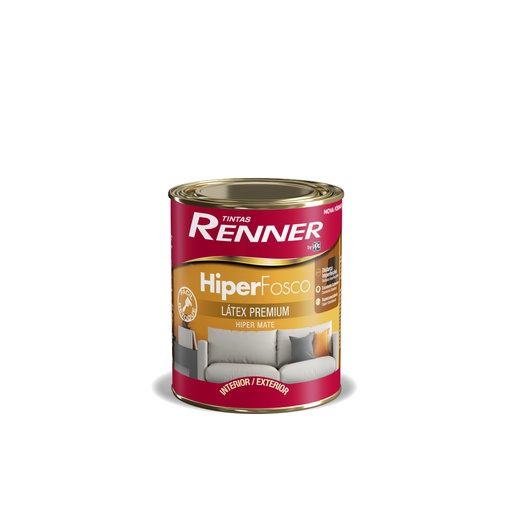 [102643] Pintura Extravinil Hiper Latex Premium - 1 L - Renner	