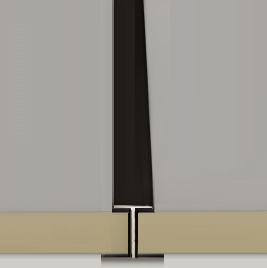 [102764] Perfil T Aluminio Bambu 3m x 5mm