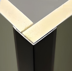 [102777] Perfil L Aluminio Dorado Bambú 3m x 5mm