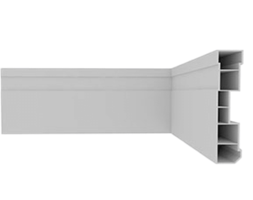 [102805] Zocalo Pvc  Nobre 70mm x 2,4m