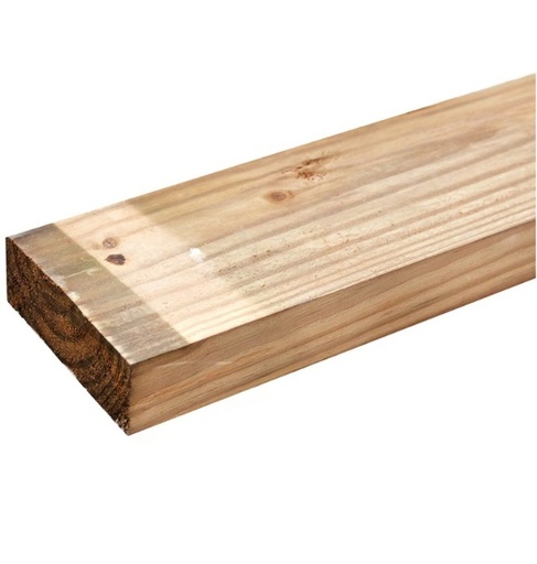 [103294] Tirante Madera Pino CCA 2'' x 6'' x 3.3m Rivera