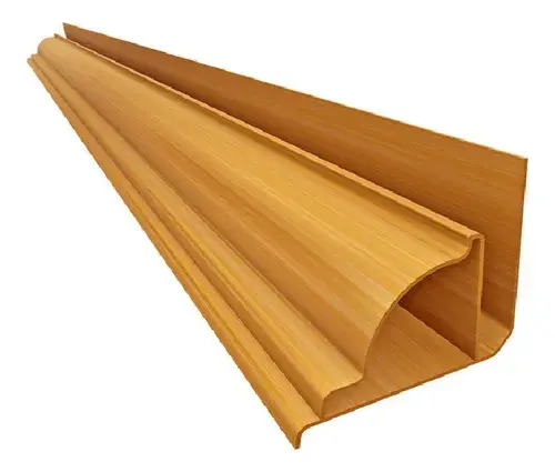 [103441] PVC Perimetral Media Caña Cerejeira x 6m Plasbil - Premium